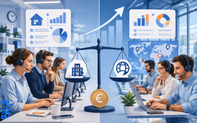 Blog de Software Call Center | Guías Clave - Sidial 2 Call Center Interno vs Outsourcing: Costes Reales