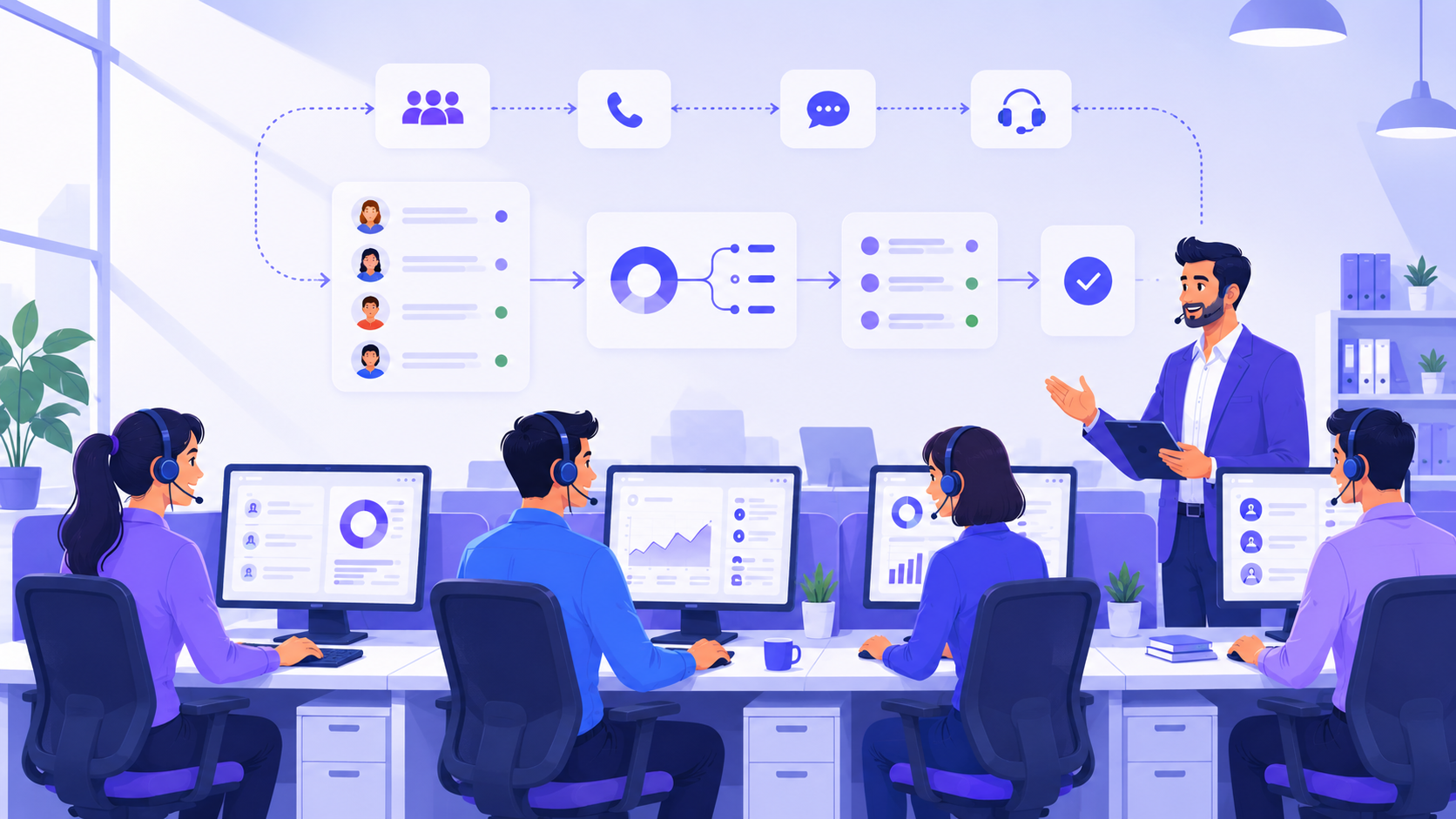 Plataforma call center: 7 criterios para elegir la correcta