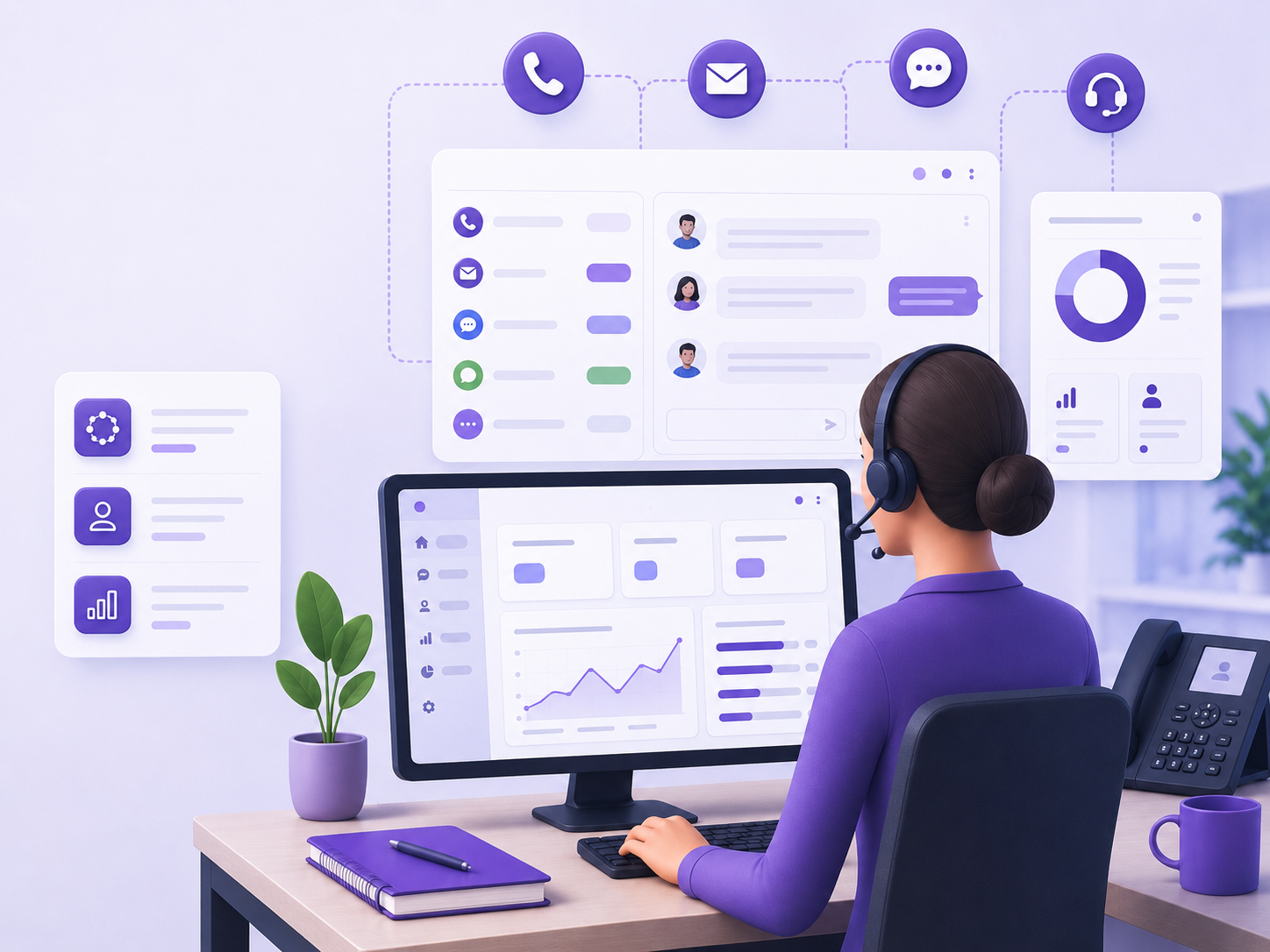 Call center reporting